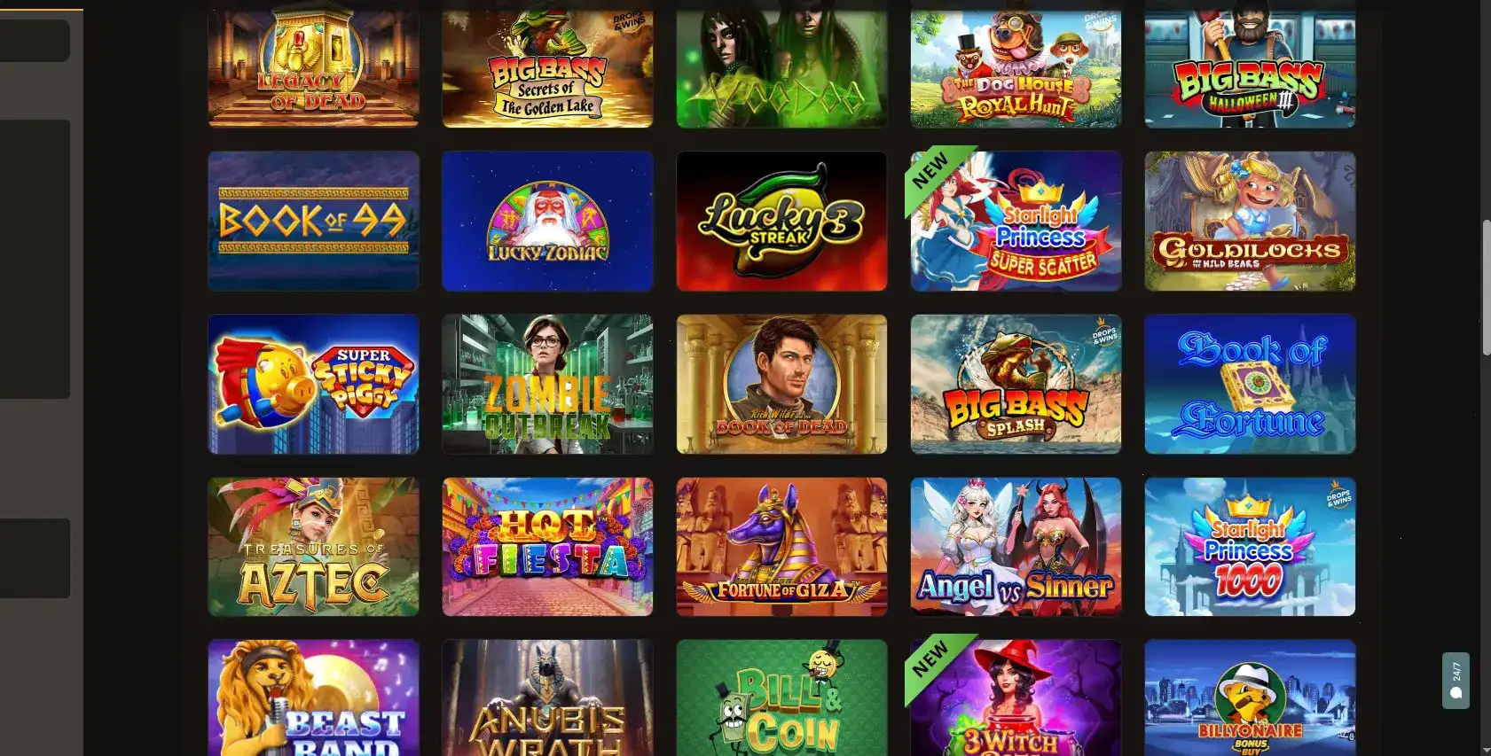 Platinum casino интерфейс 2026